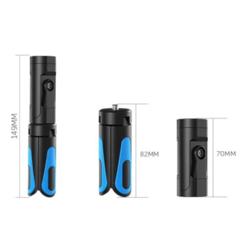 BS-140 mini asztali állvány telefontartóval (piros)