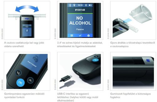 Dräger Alcotest 7000 alkoholszonda