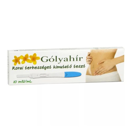 Gólyahir korai terhességet kimutató teszt (1db, 10mIU/ml)