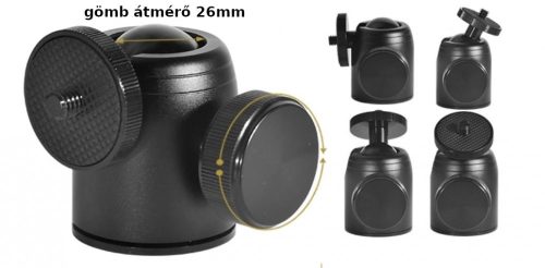 Bexin K26 mini gömbfej