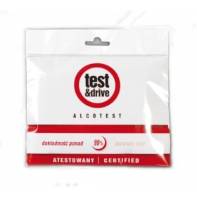 Test and Drive egyszer használatos alkoholszonda (10 db)