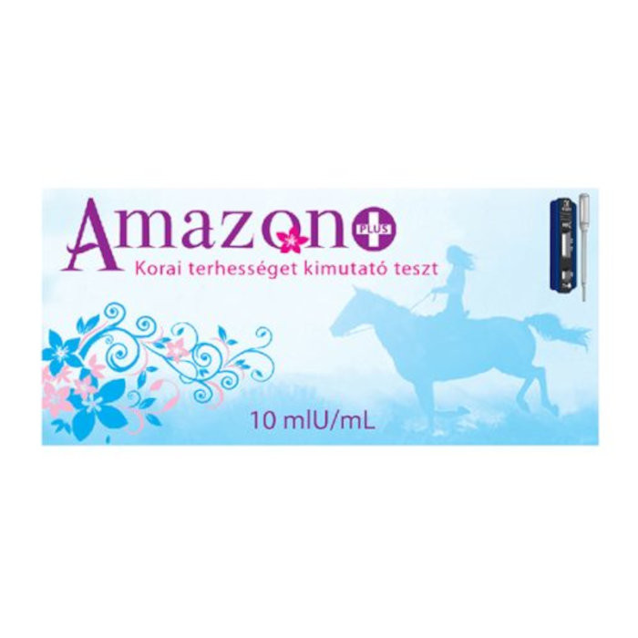 Image of Amazon Plus korai terhességet kimutató teszt (1db, 10mIU/ml)